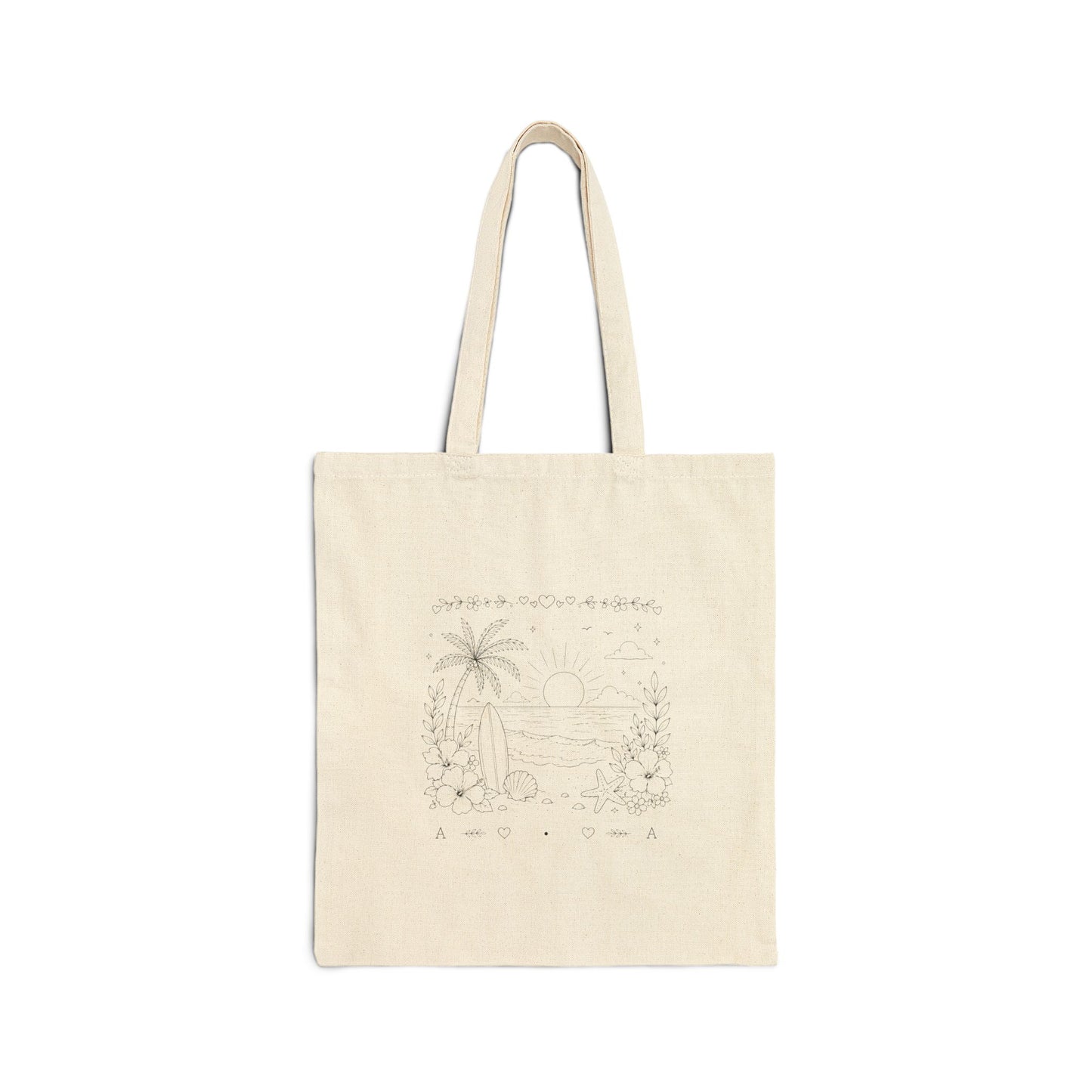 Coastal Escape – Colour Your Own Tote Bag