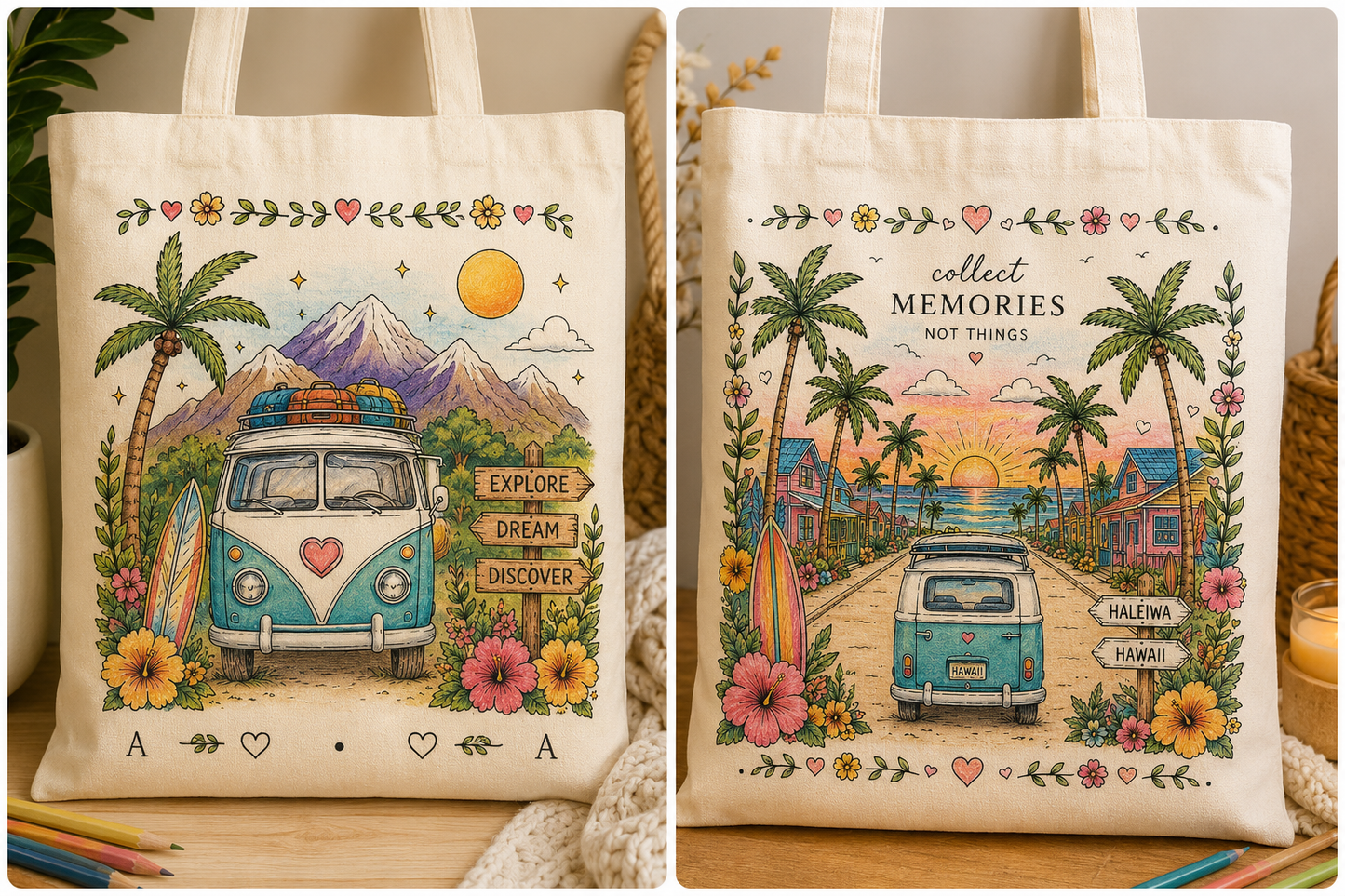 Journey Together – Colour Your Own Tote Ba